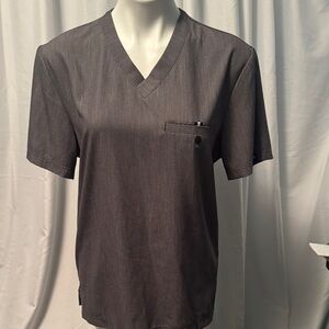 Women’s  Gray V-Neck Shirt